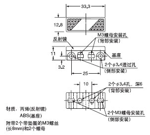 RF-210 反射鏡(另售)